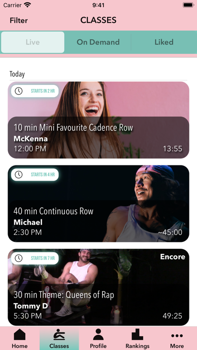 Club Row Fitness Screenshot
