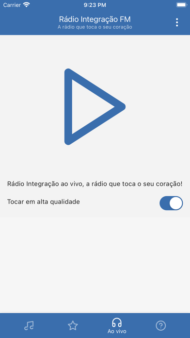Integração FM Screenshot
