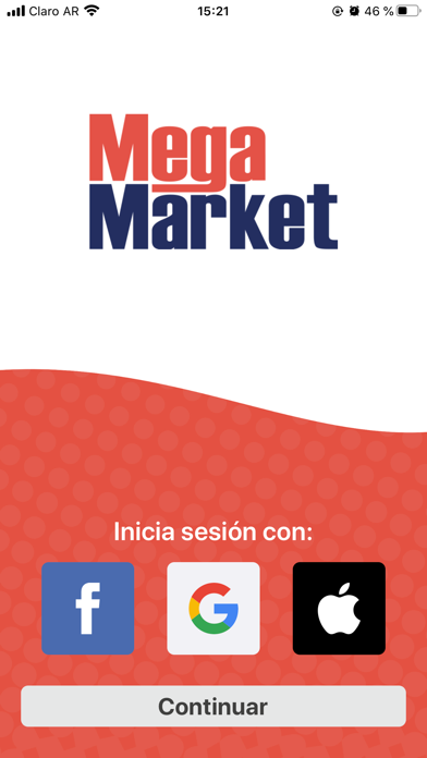 MegaMarket iPhone screenshot 1 - Shopping app