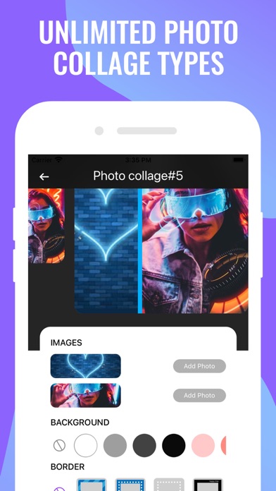 Collage Photo Widget Screenshot