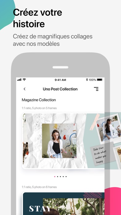 Screenshot #3 pour Carrousel modèle: Post & Story