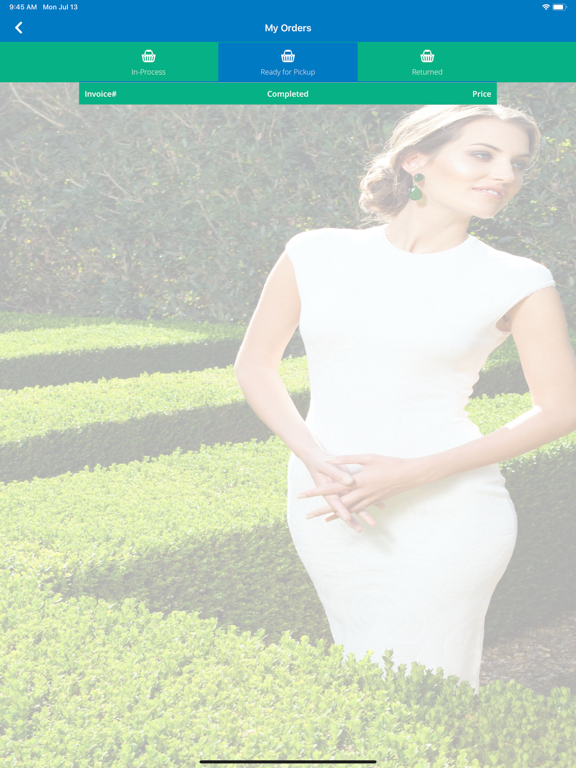 Hollyway Cleaners iPad screenshot 1 - Lifestyle app