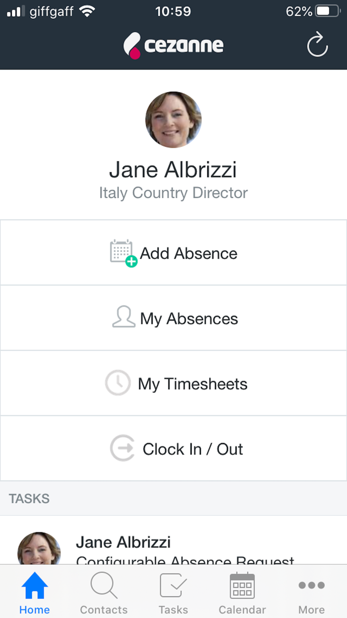 Cezanne HR for Mobile