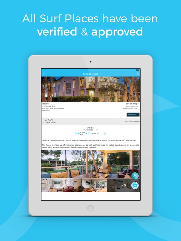 SurfingWays - Surf Guide iPad screenshot 4 - Travel app