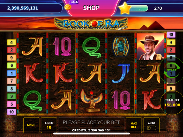 ‎Book of Ra™ Deluxe Slot Screenshot