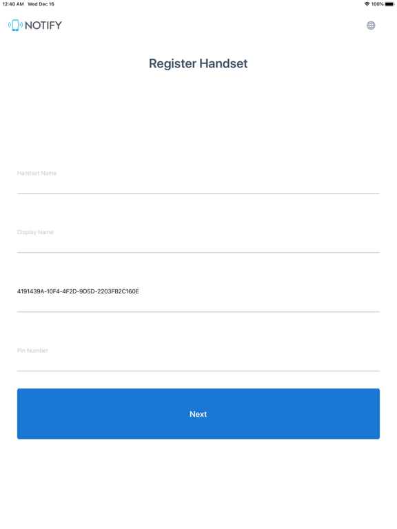 Screenshot #5 pour Notify Nurse Call
