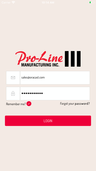Pro-Line Manufacturing screenshot 2