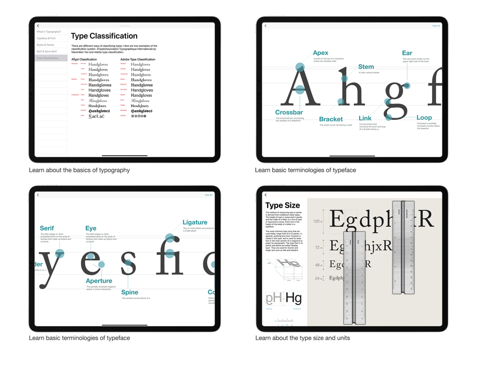 #4. Typography Insight (iOS) 由: BRDY Studios, LLC