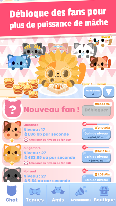 Screenshot #3 pour Greedy Cats: clique chaton