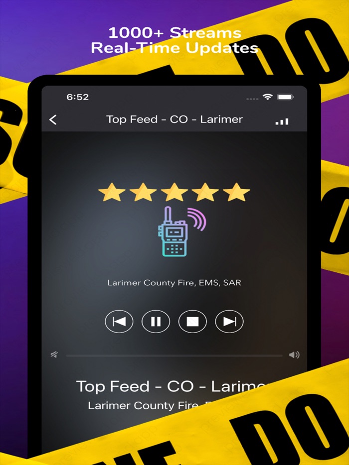 Police Scanner 5-0 Radio