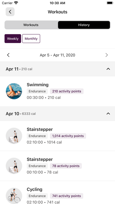 Reynolds Fitness Spa Screenshot