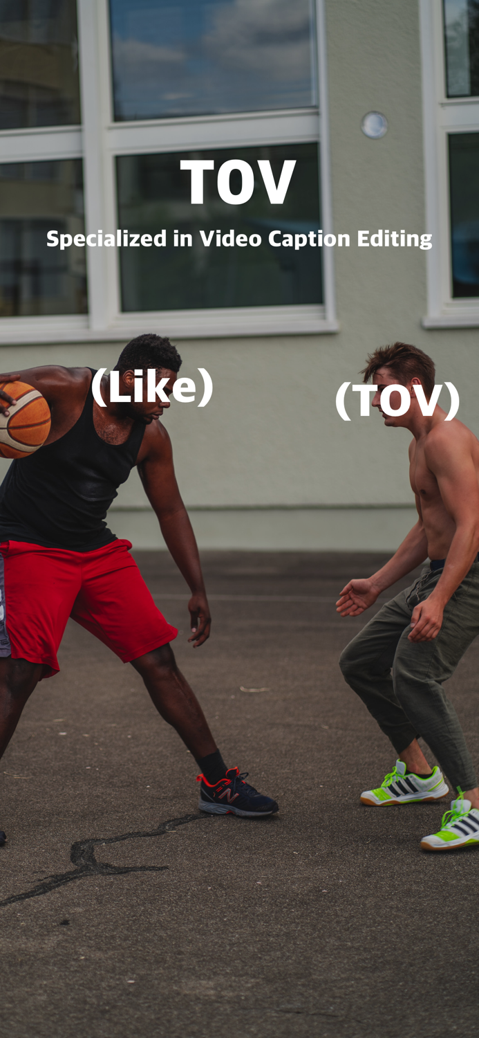 TOV – Video Caption Editing