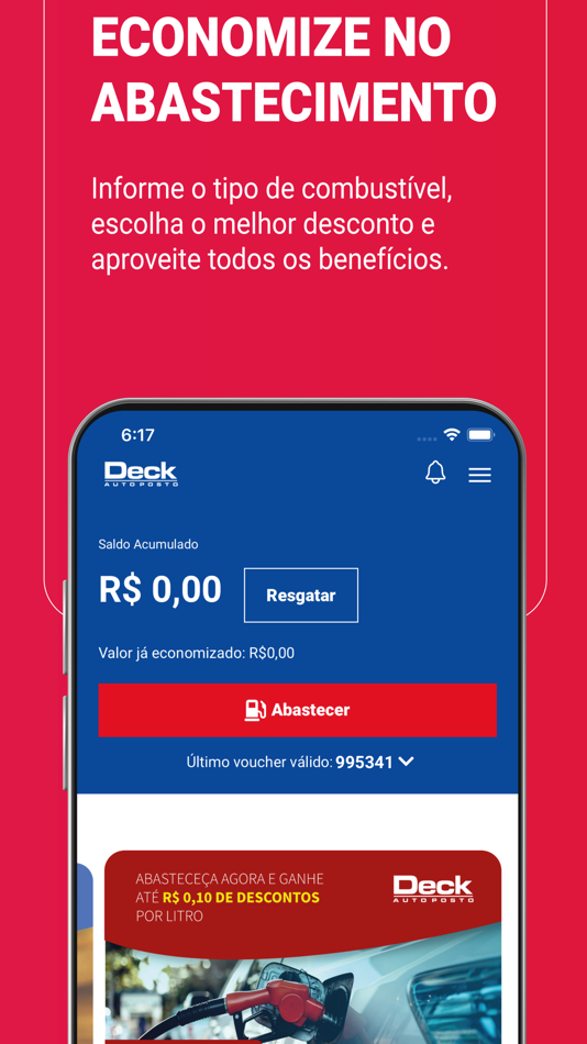 #1. Deck Auto Posto (iOS) 由: Cibus CashBack