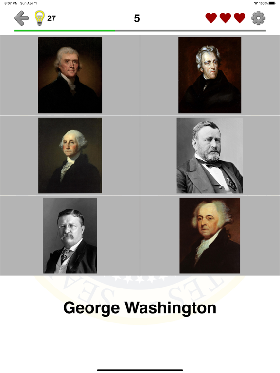 US Presidents and History Quizのおすすめ画像4