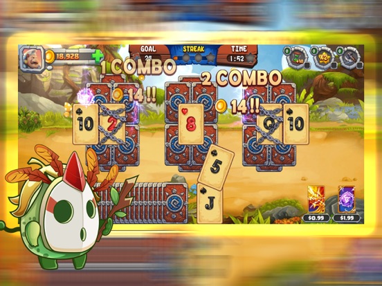 Solitaire Tripeaks Island iPad screenshot 3 - Games app