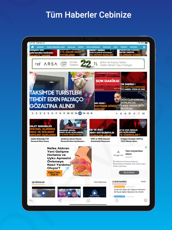 Screenshot #6 pour Kamu Bülteni