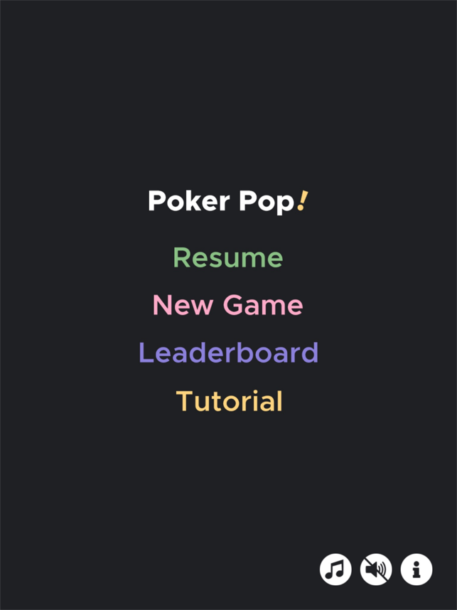 Poker Pop! Screenshot