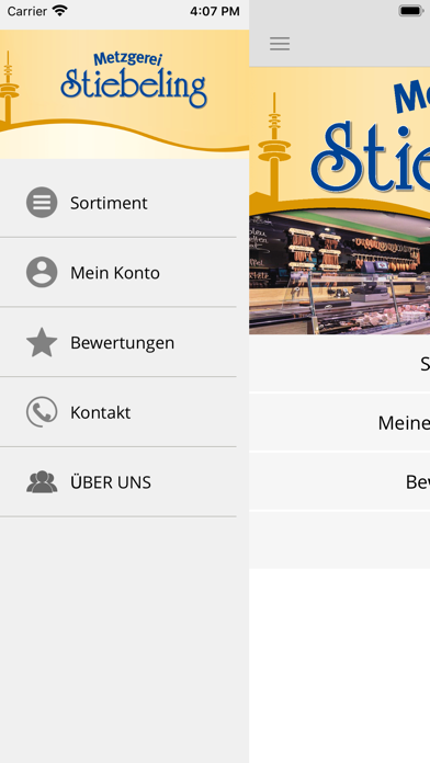 Metzgerei Stiebeling Screenshot