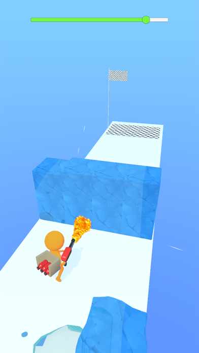 Flame Run 3D Screenshot