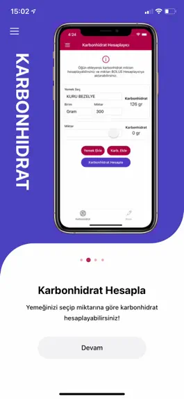 Game screenshot Karbonhidrat-Bolus Hesaplayıcı mod apk