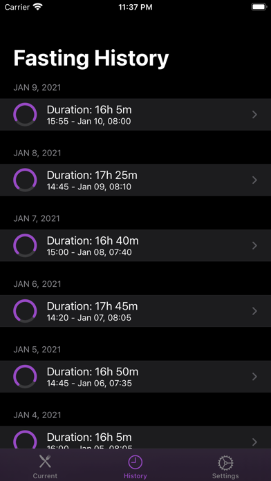 Fasting-Timer screenshot 2