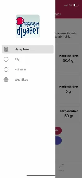 Game screenshot Karbonhidrat-Bolus Hesaplayıcı apk