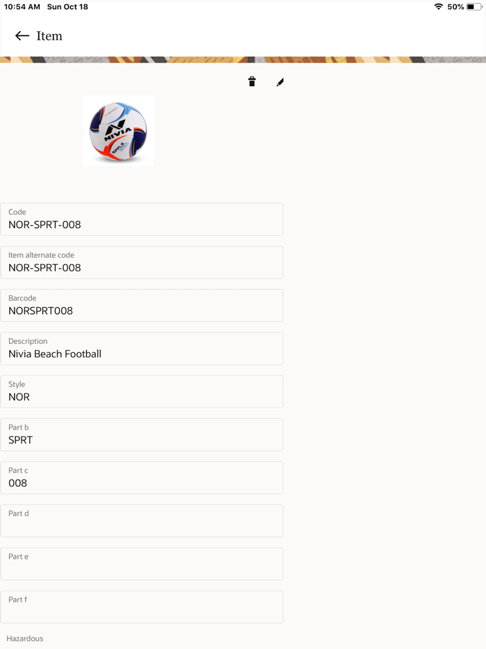 Oracle WMS Cloud Mobile