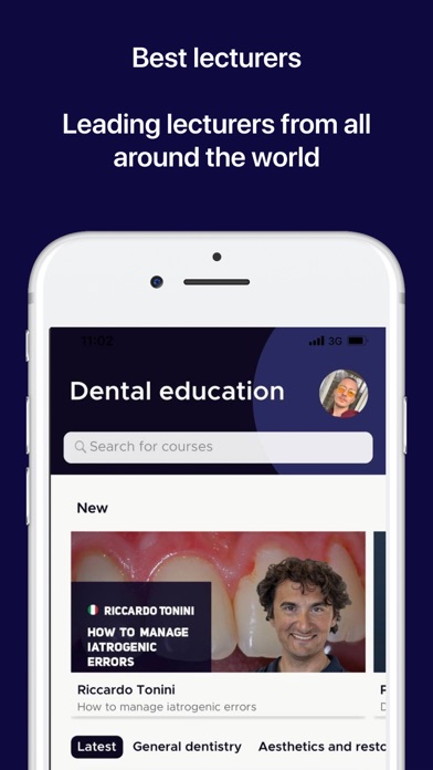 Dental Education App Screenshot