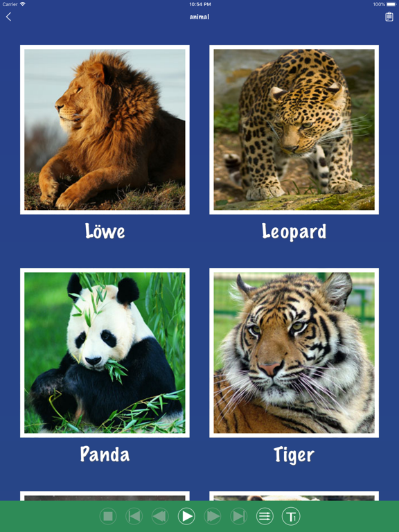 Screenshot #5 pour Flashcards de mots allemands