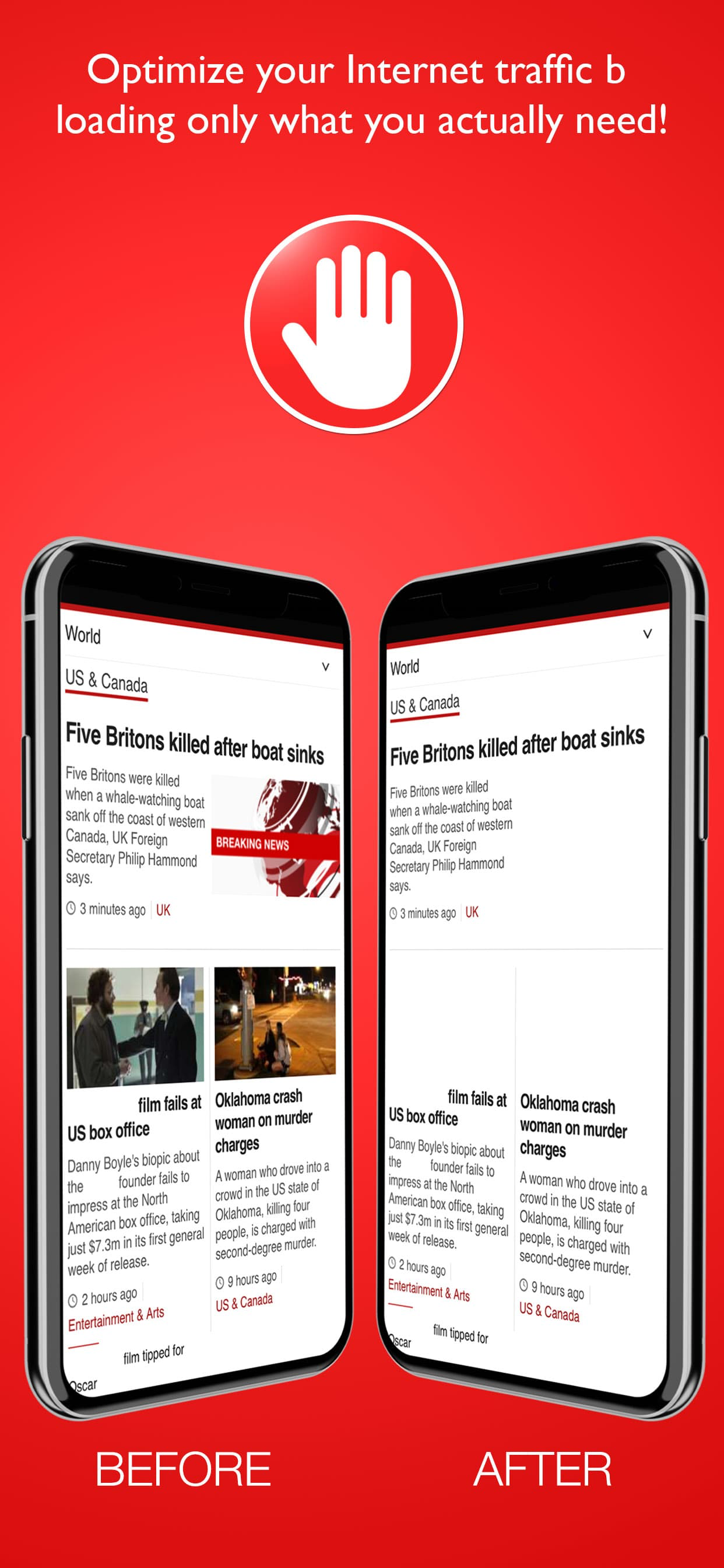 Save Data Cellular Traffic