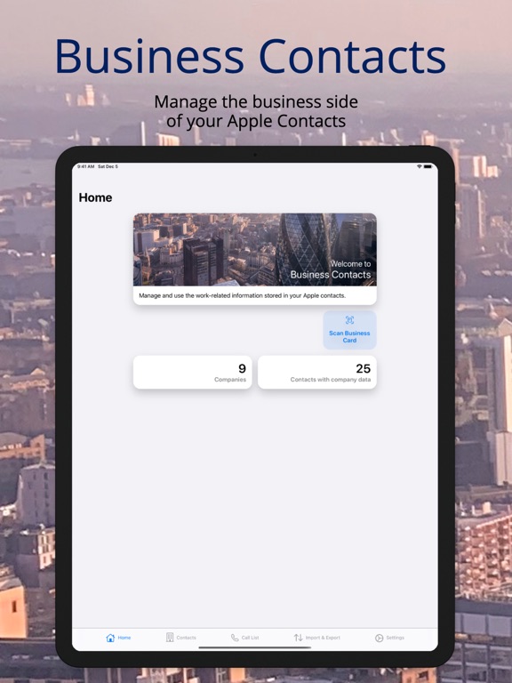 Screenshot #4 pour Business Contacts