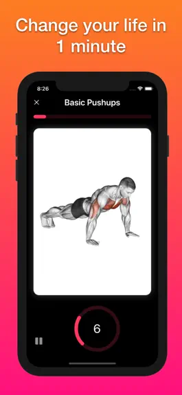 Game screenshot 1 Minute Fitness mod apk