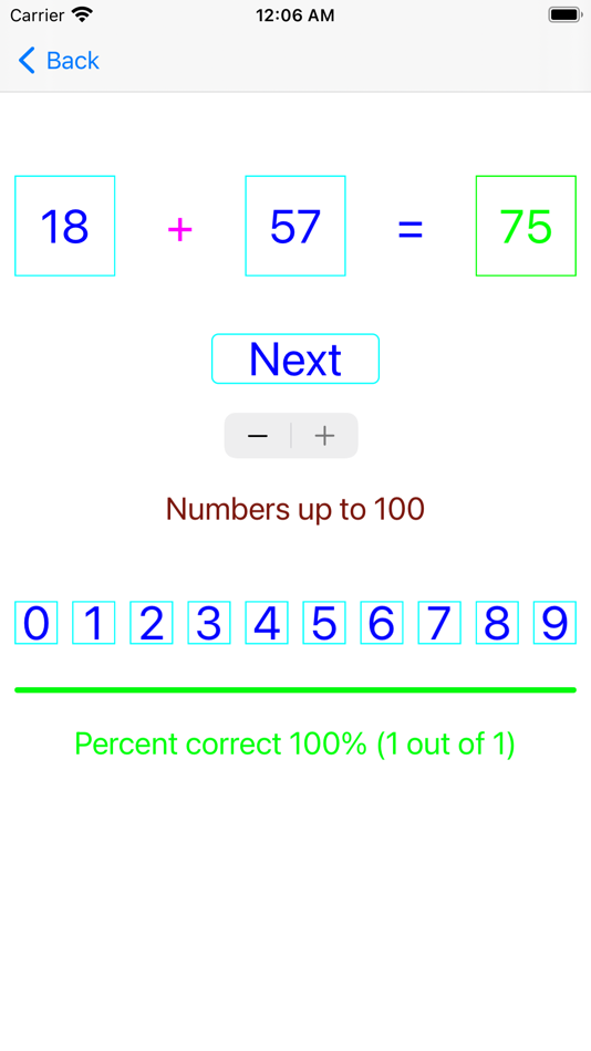 #2. Test Math Arithmetic (iOS) By: Azamat Orazbayev