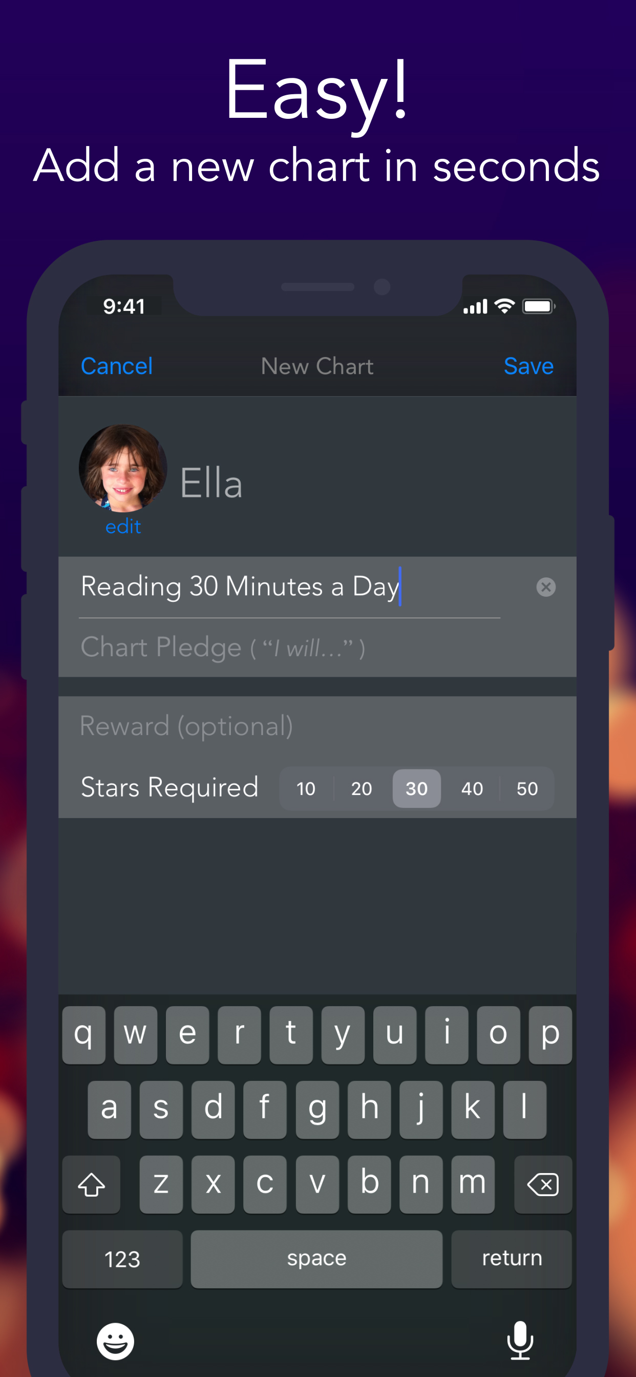 Reward Charts by Stellar