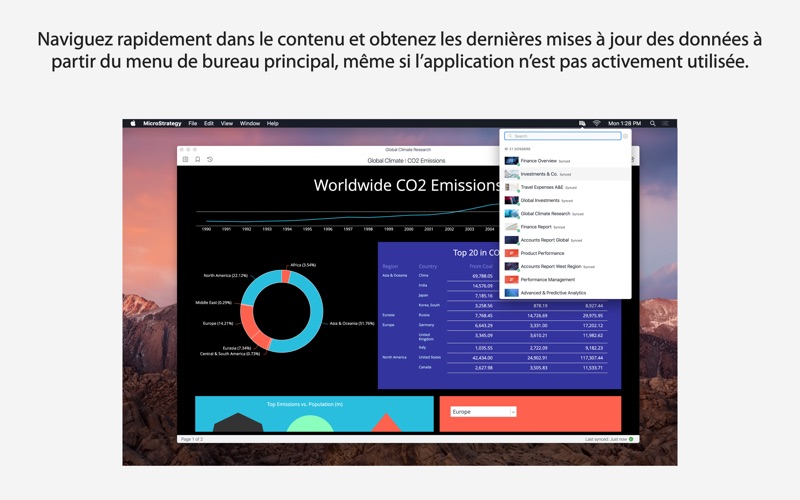 Screenshot #3 pour MicroStrategy