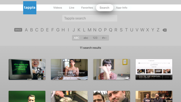 Screenshot #3 pour Tappla TV