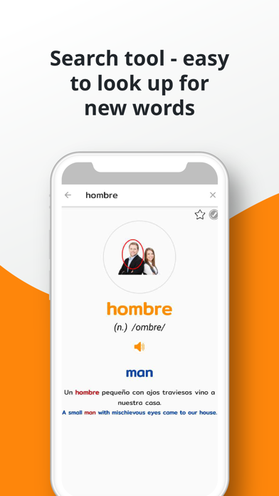 PORO - Spanish Vocabulary Screenshot