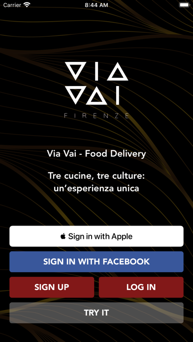 Screenshot #1 pour Via Vai - Food Delivery