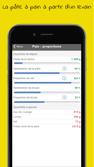Pain au levain Screenshot