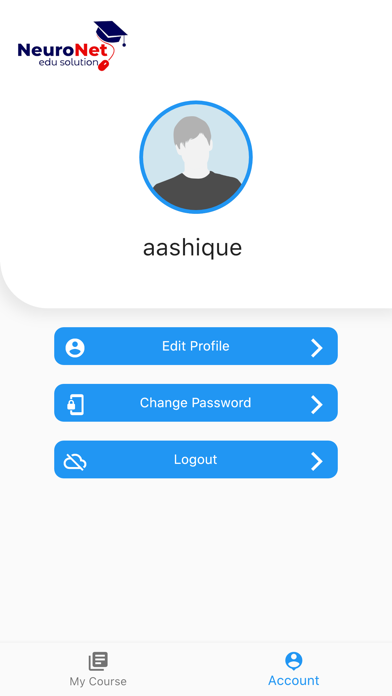 NeuroNet Learning app Screenshot
