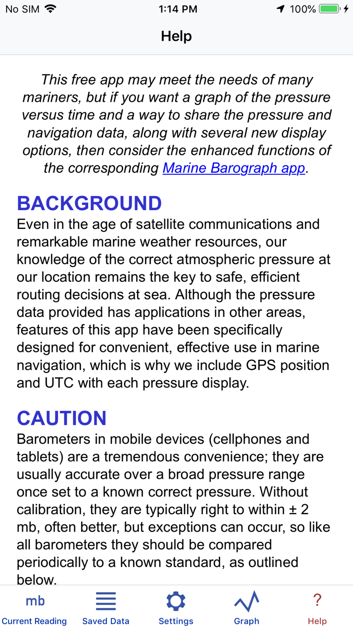 Marine Barometer