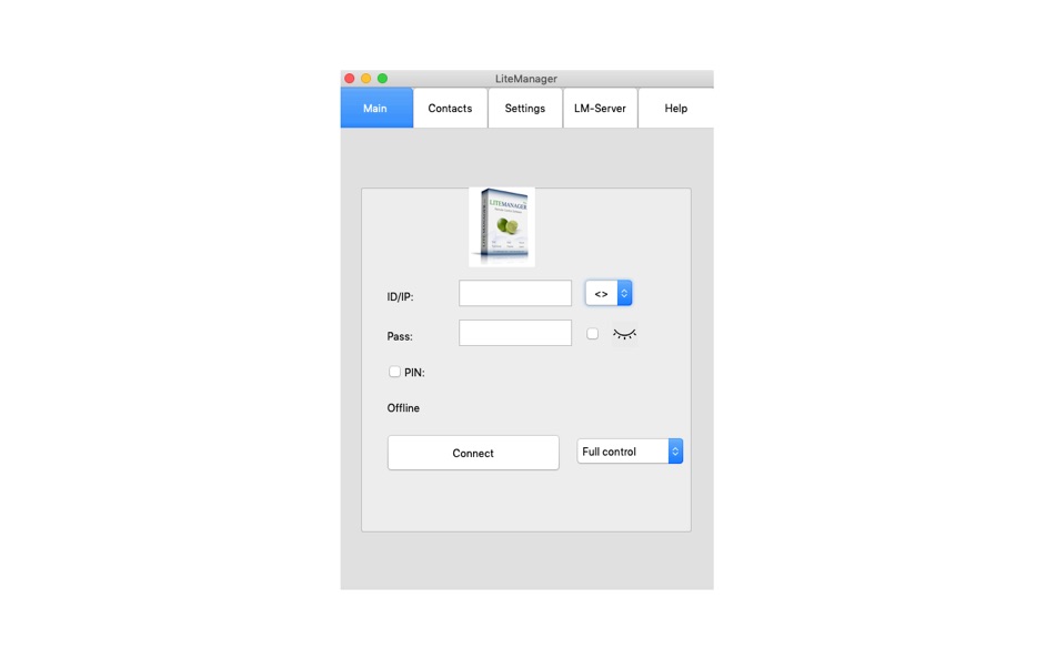 LiteManager (macOS) 由: DENIS YAKHNOVETS LiteManager (macOS) 由: DENIS YAKHNOVETS