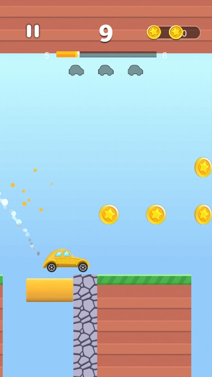 一路穿梭 - 汽车障碍赛跑小游戏