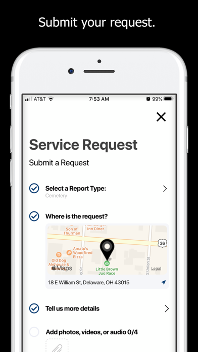 Del-AWARE Mobile Screenshot