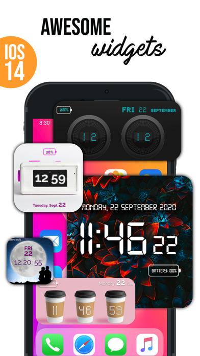 Screenshot #1 pour Widgets Themes & Color