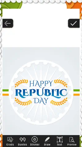 Game screenshot Republic Day Cards & Frame hack