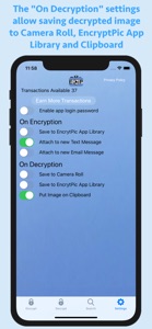 EncryptPic Secure Info & Pics screenshot #10 for iPhone