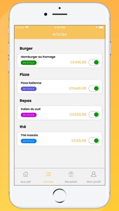 YESS BOUTIQUE-RESTO Screenshot
