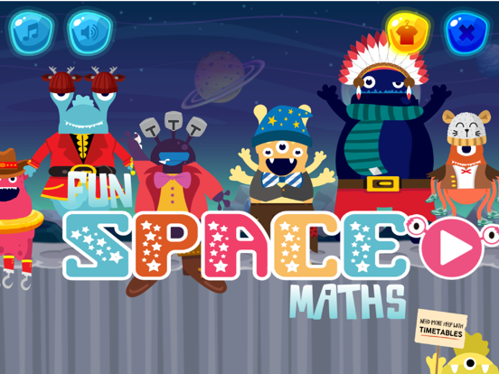Fun Space Math Multiplication