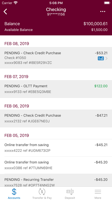 Bank of Wisconsin Dells Mobile Screenshot